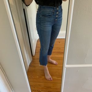 Madewell Cali Demi-Boot Cut Jeans